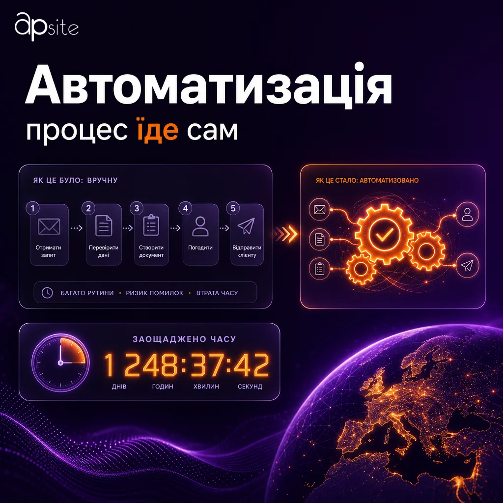 Автоматизація бізнес-процесу додатком