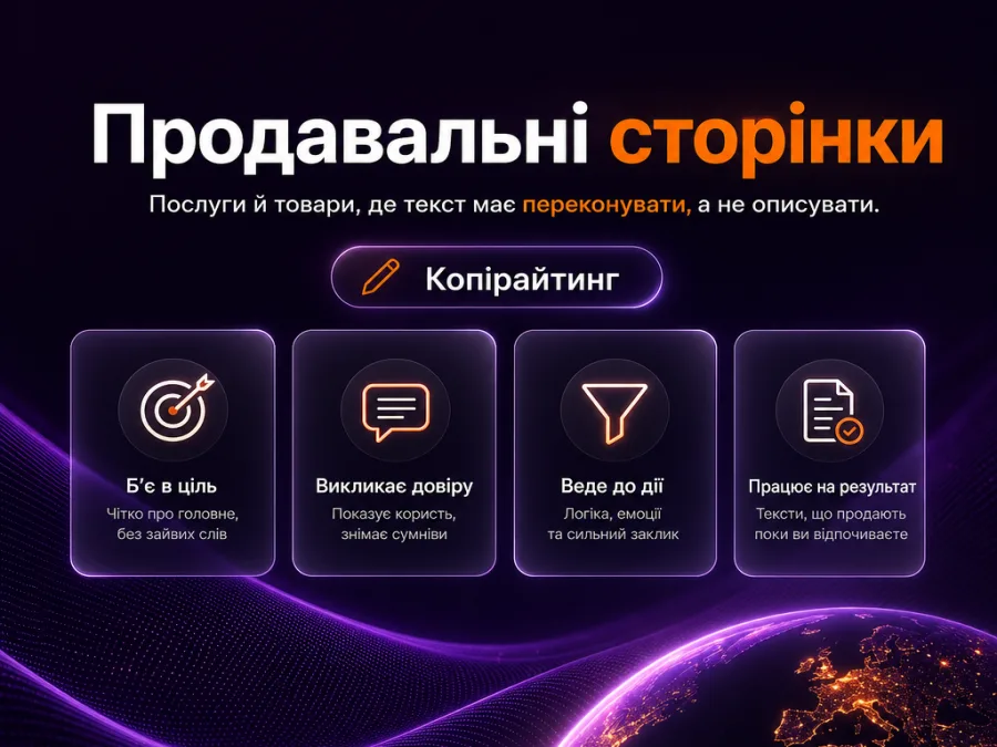 Продающие страницы