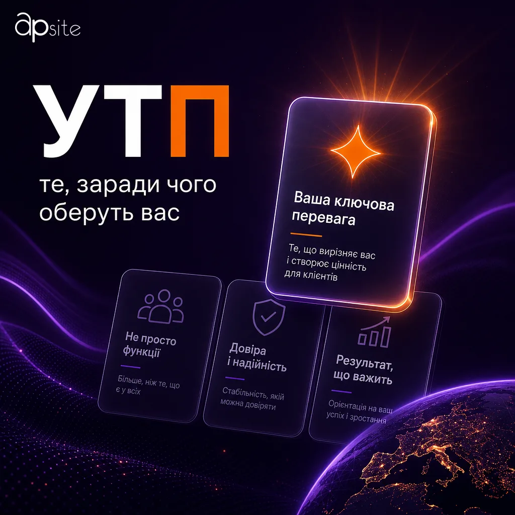 УТП: те, заради чого клієнт обере вас