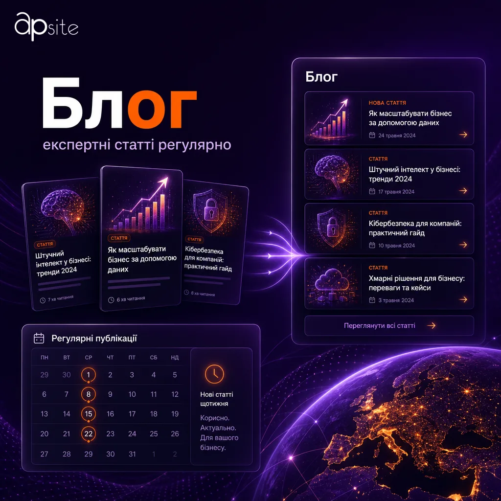 Блог: экспертные статьи регулярно