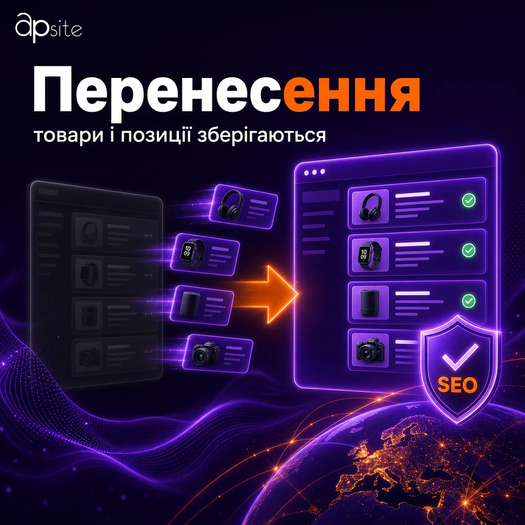 Перенесення магазину на OpenCart зі збереженням товарів і позицій
