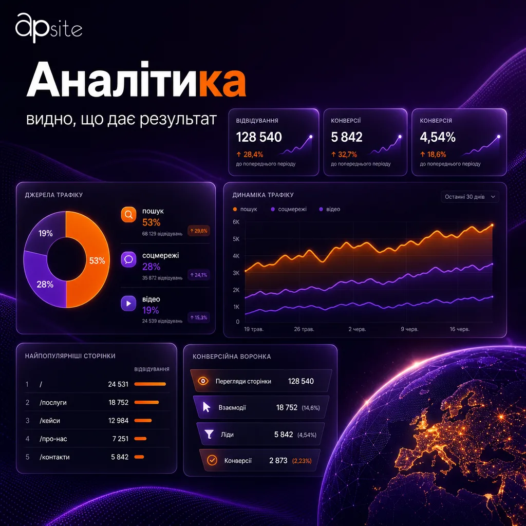 Аналитика: видно, что даёт результат