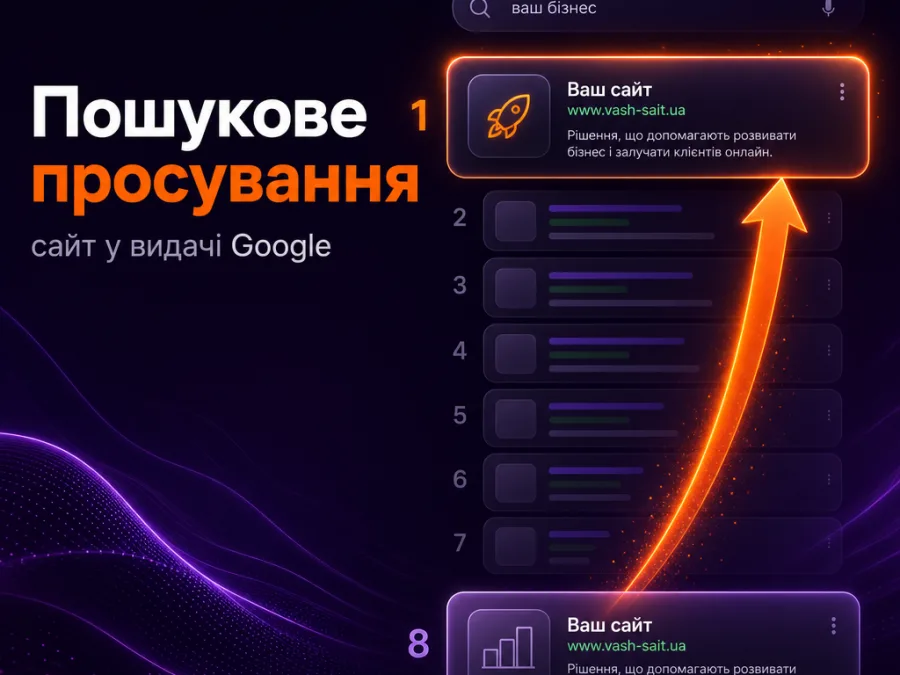 Поисковое продвижение: сайт поднимается в выдаче Google