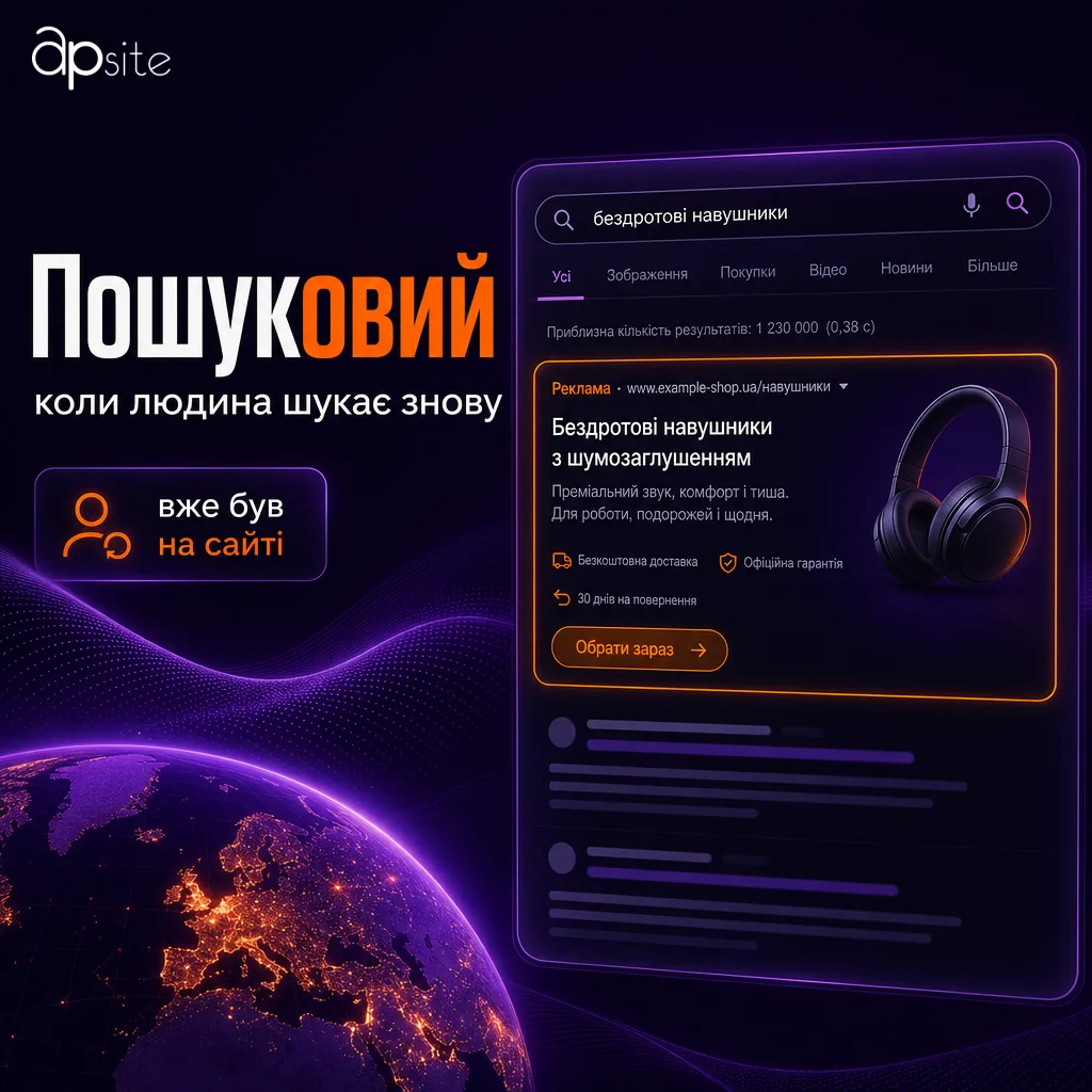 Поисковый ремаркетинг: показ тем, кто уже был на сайте