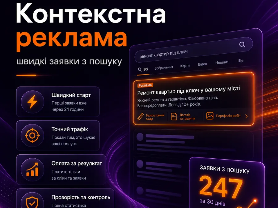 Контекстная реклама: быстрые заявки из поиска