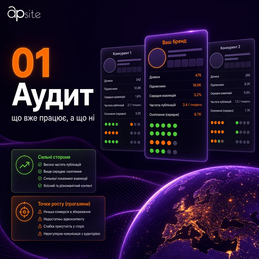 Шаг 1 — аудит: что уже работает, а что нет