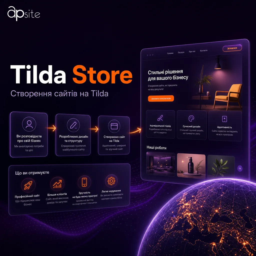 Tilda Store — Створення сайтів на Tilda