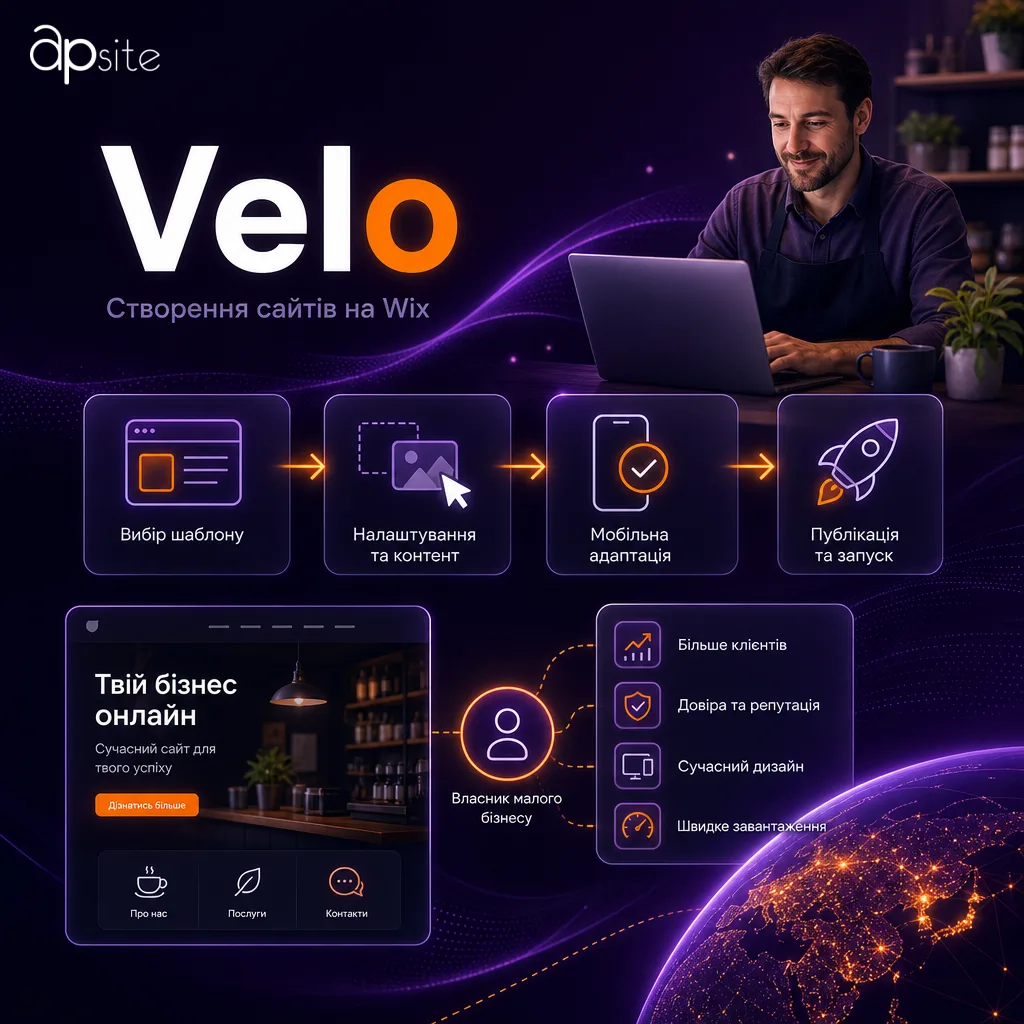 Velo — Создание сайтов на Wix