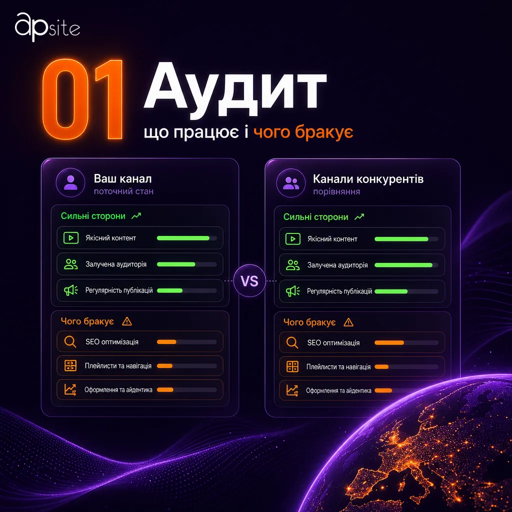 Шаг 1 — аудит канала: что работает и чего не хватает